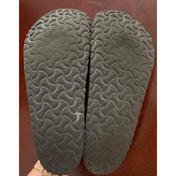 Birkenstock Arizona Slide Sandals in Black EVA Size 45 Men's 12  Fair Condition - Picture 7 of 10